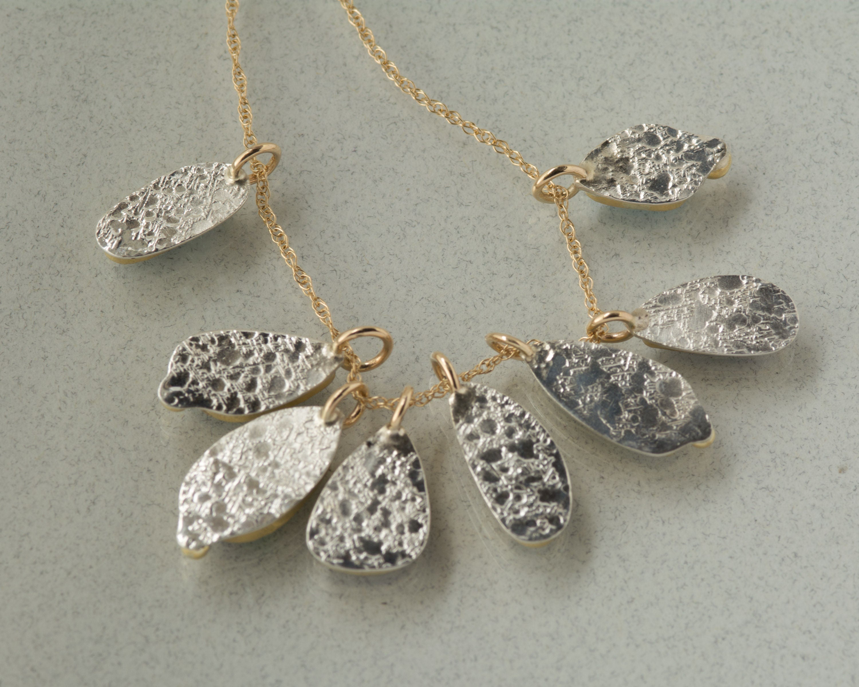 Australian Opal Pendant: 22K Gold, Sterling Silver Back, OOAK